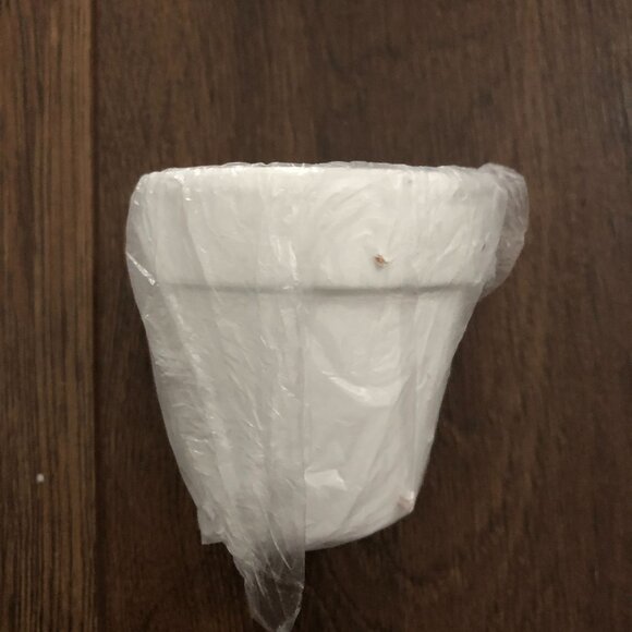 8 PCS Small Mini White Clay Pots with Drainage Hole 2.5 in Terra Cotta Pot - Picture 11 of 11